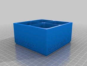 tief kleine Schraube Halter Werkzeug-Halterungen & - Boxen kundengebundene 3d print model - Mito3D