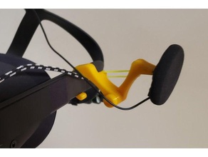 koss porta pro support de casque oculus quête l'audio le d'écoute vr 3d print model - Mito3D