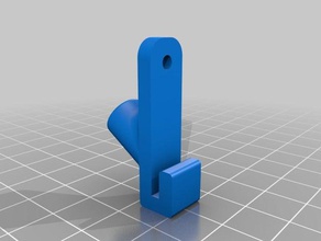 nexus front flip vara de montagem A impressão 3d 3d print model - Mito3D