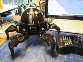vorpal spider in der Robotik 3d print model - Mito3D