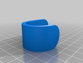 standard mailbox handle clip household 3d print model - Mito3D