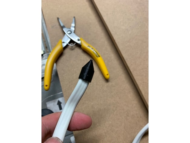 cable de pesca líder eléctrica 15 mm herramientas el 3D print model - Mito3D