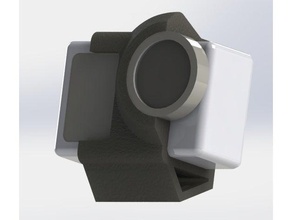 mount osmo Aktion 25degree shendrones cinewhoop fpv Kamera Spritzen 3d print model - Mito3D