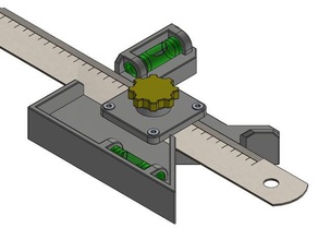 escuadra de combinación herramientas mano 3d print model - Mito3D