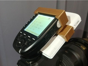 camranger godox r2pro flash trigger mount holder camera 3d print model - Mito3D