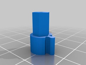 anti-choque massey pin 3d-impresso relógio turbilhão mecânico de brinquedos 3d print model - Mito3D