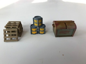 dispersión de mesa industrial paisaje juguetes y accesorios juego 28mm 32mm infinito en miniatura esparcir terreno scifi tablero la 3d print model - Mito3D