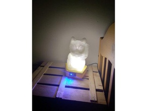 lampara infantil diy lamparas led-Licht Licht luz noche nocturne 3d print model - Mito3D