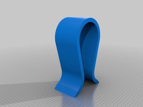 headphone stand holder accessories 3d print model - Mito3D