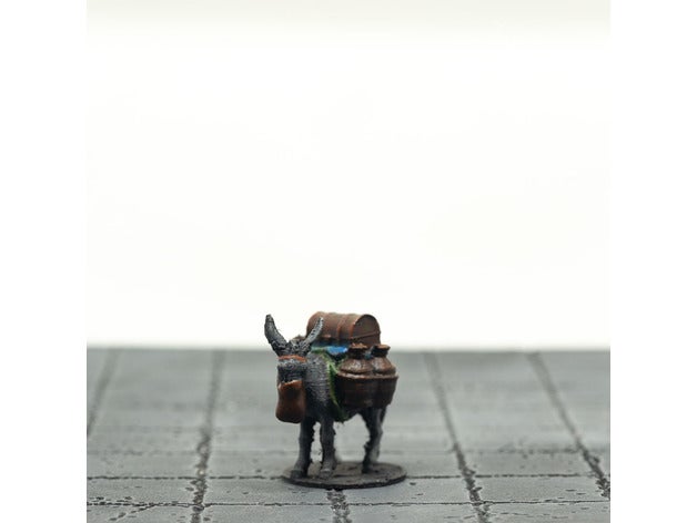 pack mule toys & games dnd 3D print model - Mito3D