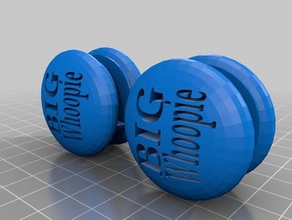 ikiz kutu köşeleri büyük whoopie 3d baskı 3d print model - Mito3D