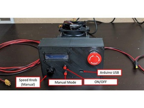 spindle control power box electronics 500w mpcnc psu 3d print model - Mito3D