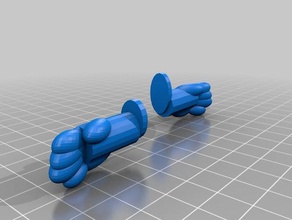 updated dummy hands 3d printing 3d print model - Mito3D