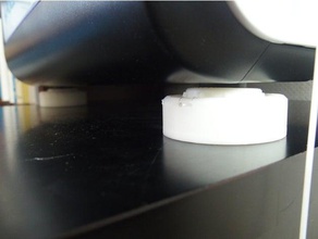 isolamento de pé usando pesca intestino elástico seqüência caracteres Impressora 3d peças a anti vibração do isolante 3d print model - Mito3D