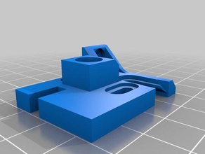 fs cover mmu2 sight hole cooler mount 3d printer parts prusa i3 mk3 3d print model - Mito3D