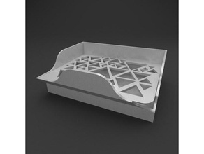 esponja sabão titular triângulo cozinha e sala de jantar a ferramenta utensílios pia porta sabonete 3d print model - Mito3D