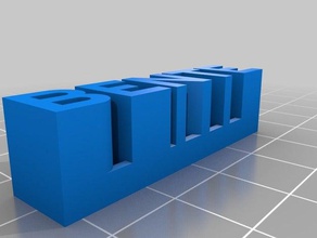 bente las esculturas personalizado 3d print model - Mito3D