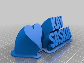 kay saskia v2 office customized 3d print model - Mito3D