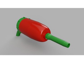 compacto aspirador de los hogares limpieza el ciclón dyson aspiradora vacío 3d print model - Mito3D