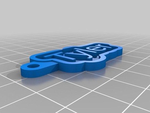 tyler keychains customized 3d print model - Mito3D