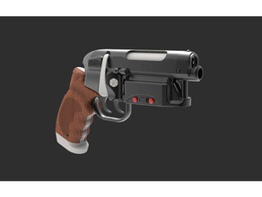 blade runner - gun accessoires de jeu bladerunner deckard arme à feu prop propweapon rick l'arme 3d print model - Mito3D