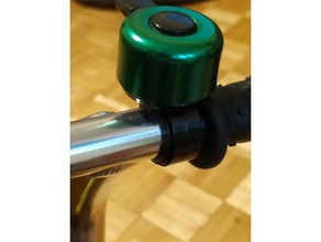 bicycle bell scooter pipe adapter fi 18 5 22 mm sport & outdoors 3d print model - Mito3D