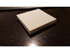 merten Jalousie-Platte Schaltfläche Platte Ersatz-Teile blinddeckel blindplate m-smart 3d print model - Mito3D
