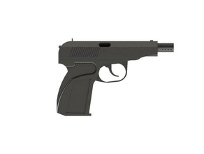 makarov pistol rainbow six siege video games gun pmma 3d print model - Mito3D