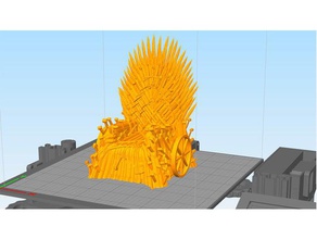 farelo do trono de ferro esculturas jogo tronos tenho 3d print model - Mito3D