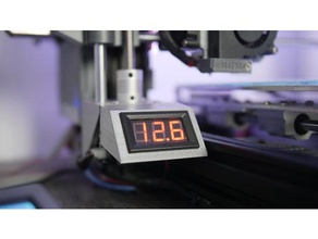 voltímetro de suporte Impressora 3d peças 3d print model - Mito3D