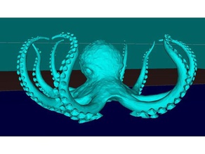 octopus animals animal creature toy 3d print model - Mito3D