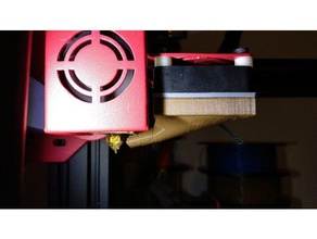 fan duct alfawise u30 3d printer parts 3d print model - Mito3D