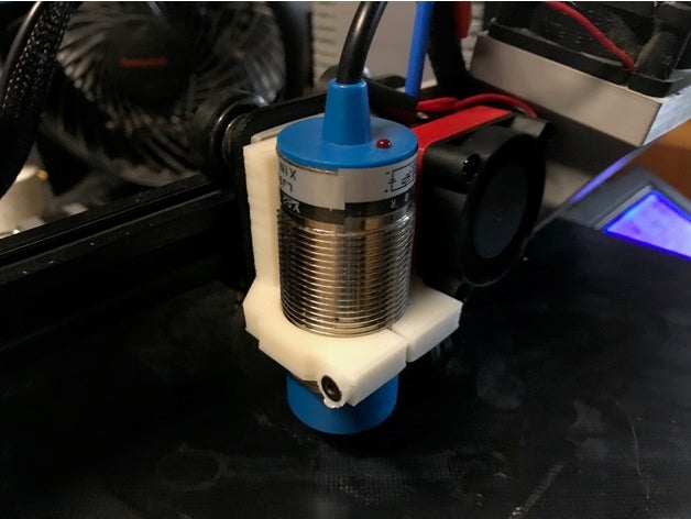 ender 3 cr10 induktive bed leveling sensor mount large-sensor-version 3d-Drucker Teile 3D print model - Mito3D