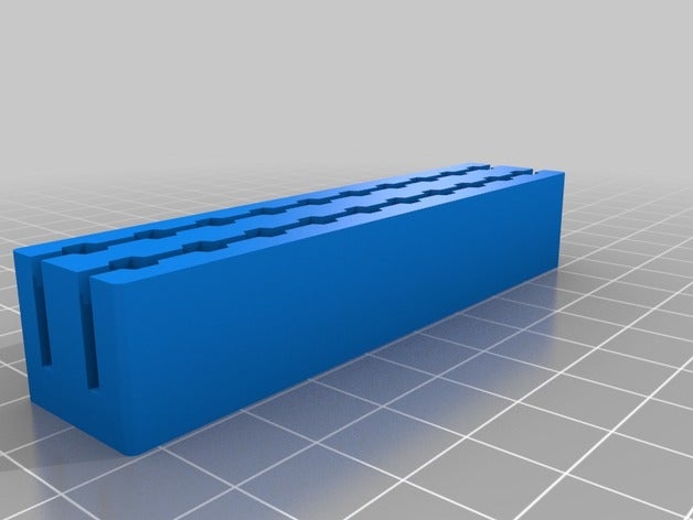 my customized hex bit holder tool holders & boxes 3D print model - Mito3D