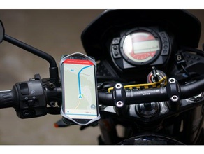 akıllı telefon tutucu bisiklet universal PDA spor ve açık hava motosiklet sahibi 3d print model - Mito3D