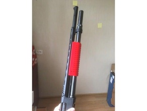 hatsan escort mps forend sport & outdoors 12 ga shotgun grip gun accessories 3d print model - Mito3D