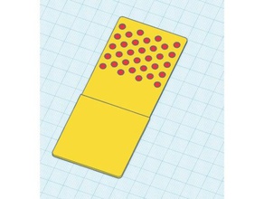 vingcard holecard lochkarte 3d print model - Mito3D