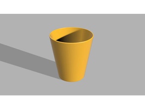 cup toothbrush bathroom 3d print model - Mito3D
