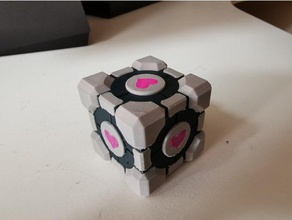 multi-color multi-material-companion cube mmu Skulpturen 3d print model - Mito3D