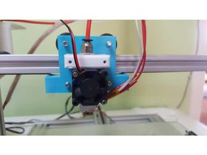 hotend holder 20x20 sigma 3d printer parts 3d print model - Mito3D