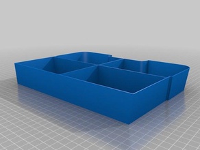 ikea samla 11l Einsätze anpassbar Container hack 3d print model - Mito3D