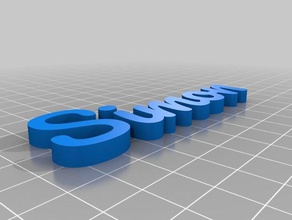 simon personnalisé 3d print model - Mito3D