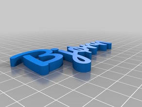 bj rn personalizado 3d print model - Mito3D