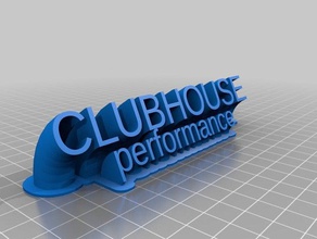 sweeping clubhouse office customized 3d print model - Mito3D