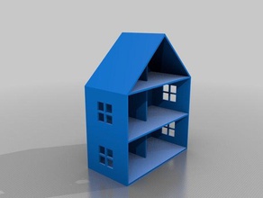 maison karton - prestijli komün 3d baskı 3d print model - Mito3D