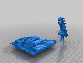 karınca logo karakter heykeller 351 3d print model - Mito3D