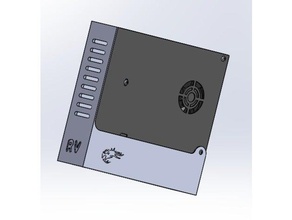 boitier carte m re caso gabinete ender 3 A impressão 3d melhoria creality melzi atualização 3d print model - Mito3D