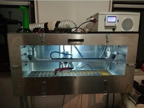 office plasma cutter machine tools cnc electronics enclosure metal workshop 3d print model - Mito3D
