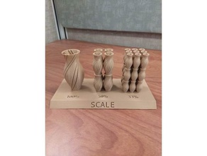 3d printing terminology display - scaling 3d printing display education scale 3d print model - Mito3D