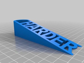 harder stop office customized 3d print model - Mito3D